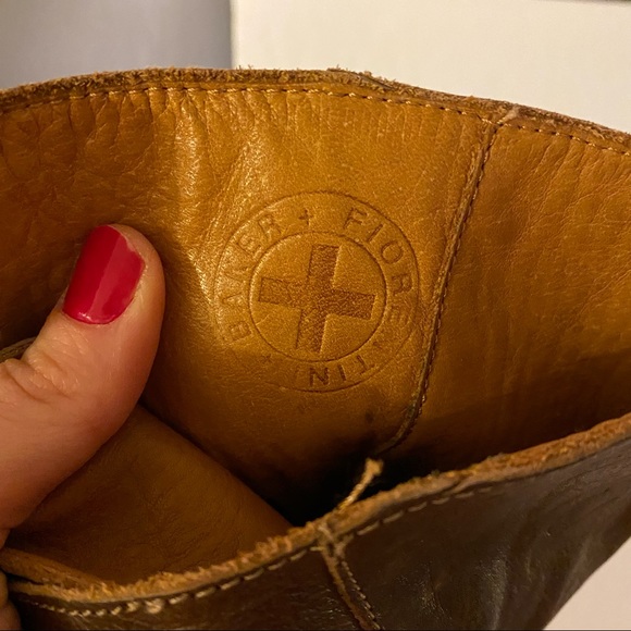 Fiorentini + Baker Emma Lace Up Back High Boots Medium Brown Leather Size 8 38 - Picture 8 of 16